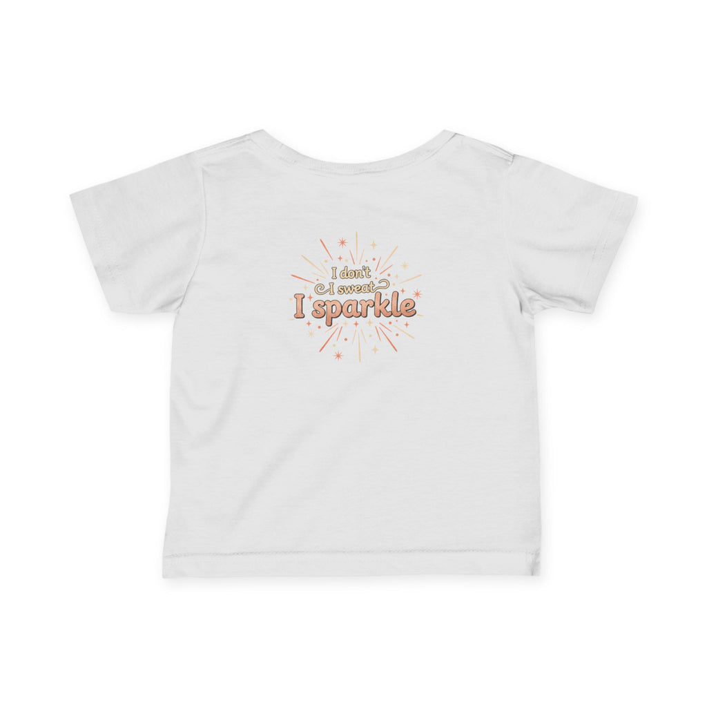 Infant Tee — 'I Don't Glimmer I Sparkle' Unicorn Graphic Baby T‑Shirt - Iron & Ink Apparelironink tattoo fitness clothing