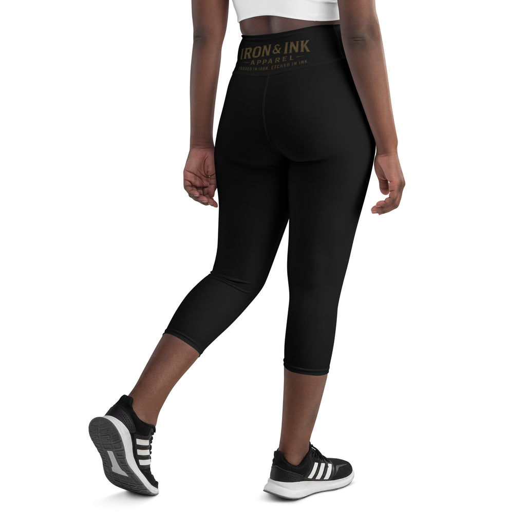 Yoga Capri Leggings - Iron & Ink Apparelironink tattoo fitness clothing
