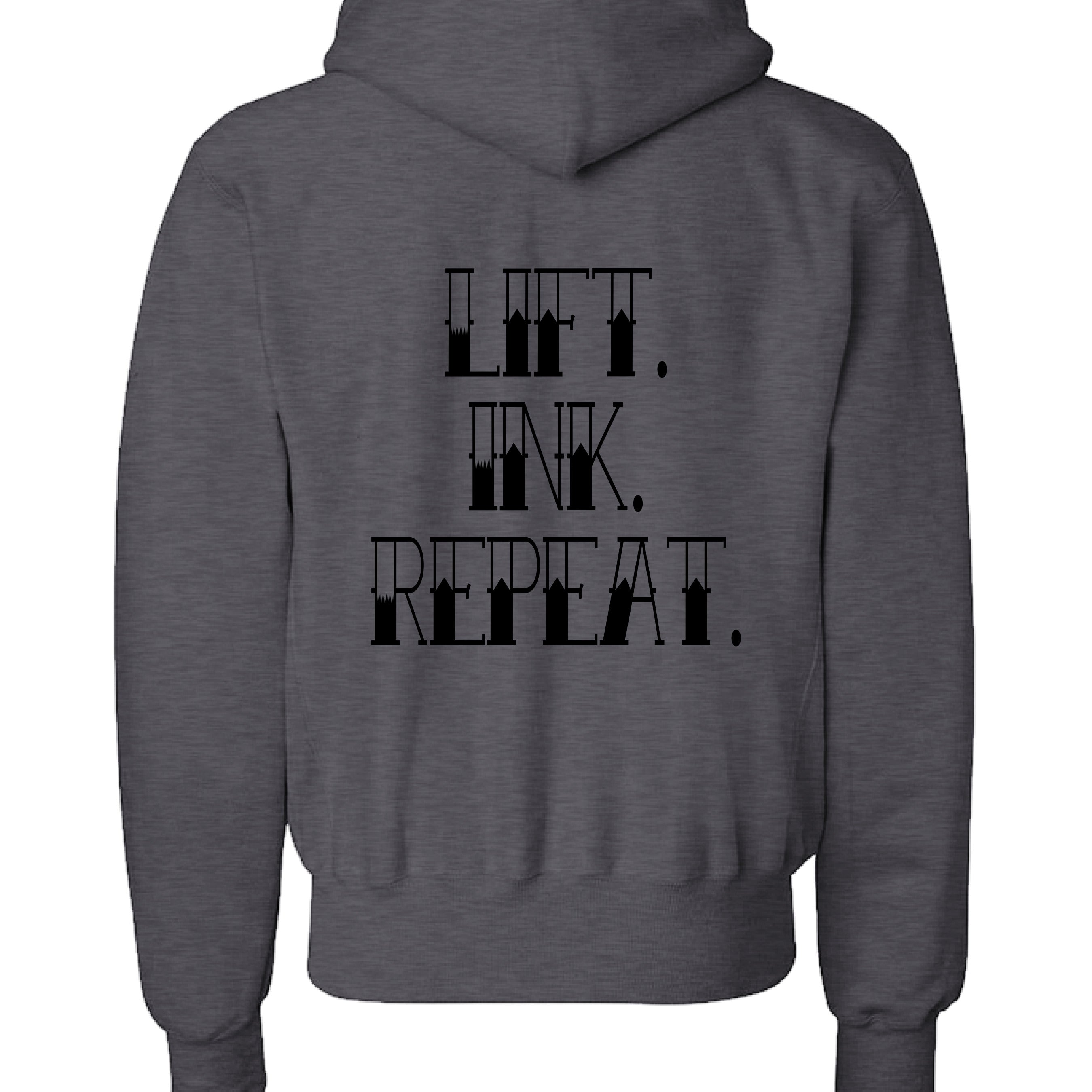 CHARCOAL HEATHER - BACK