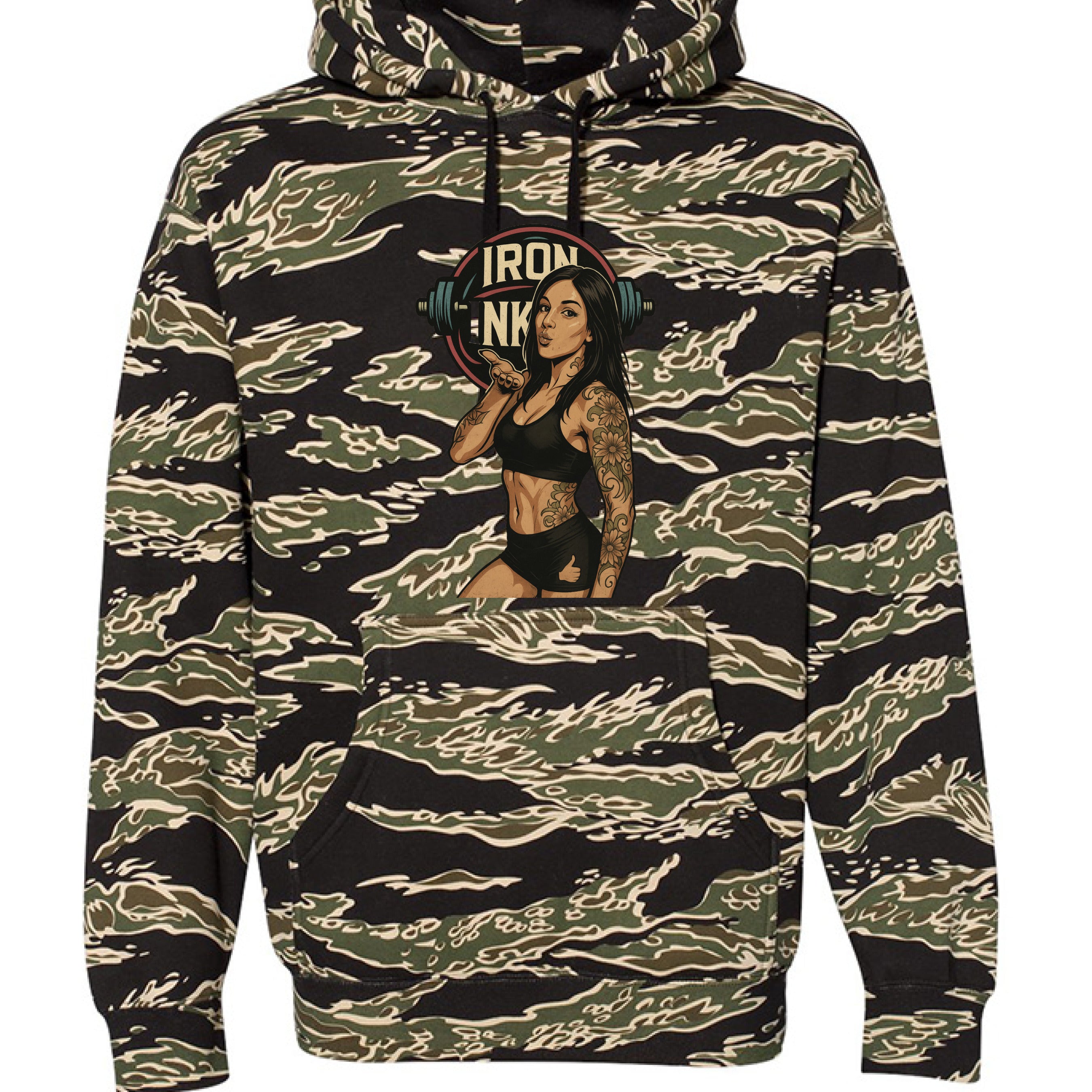 Tiger Camo - FRONT