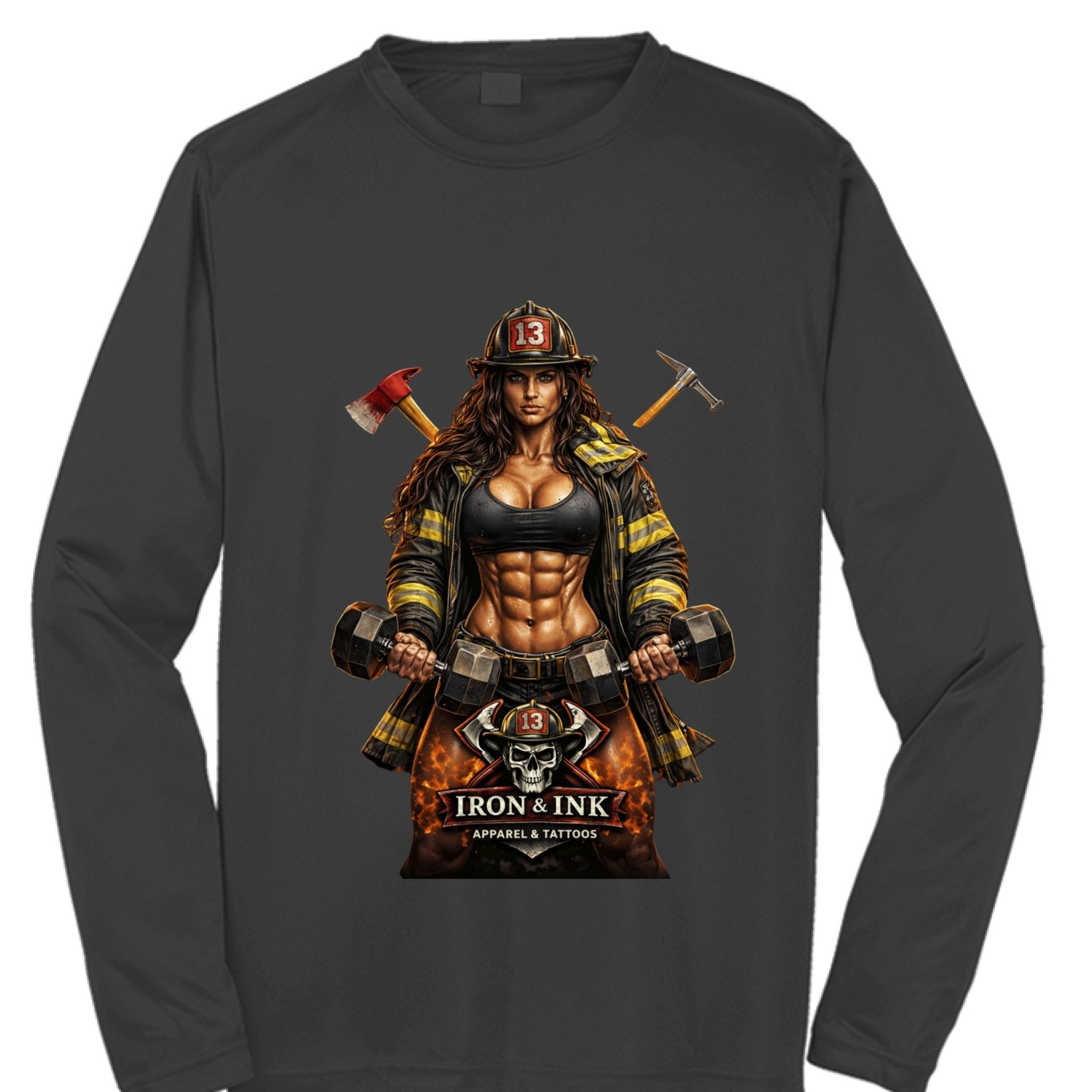 Support local fire - Iron&Inkironink tattoo fitness clothing