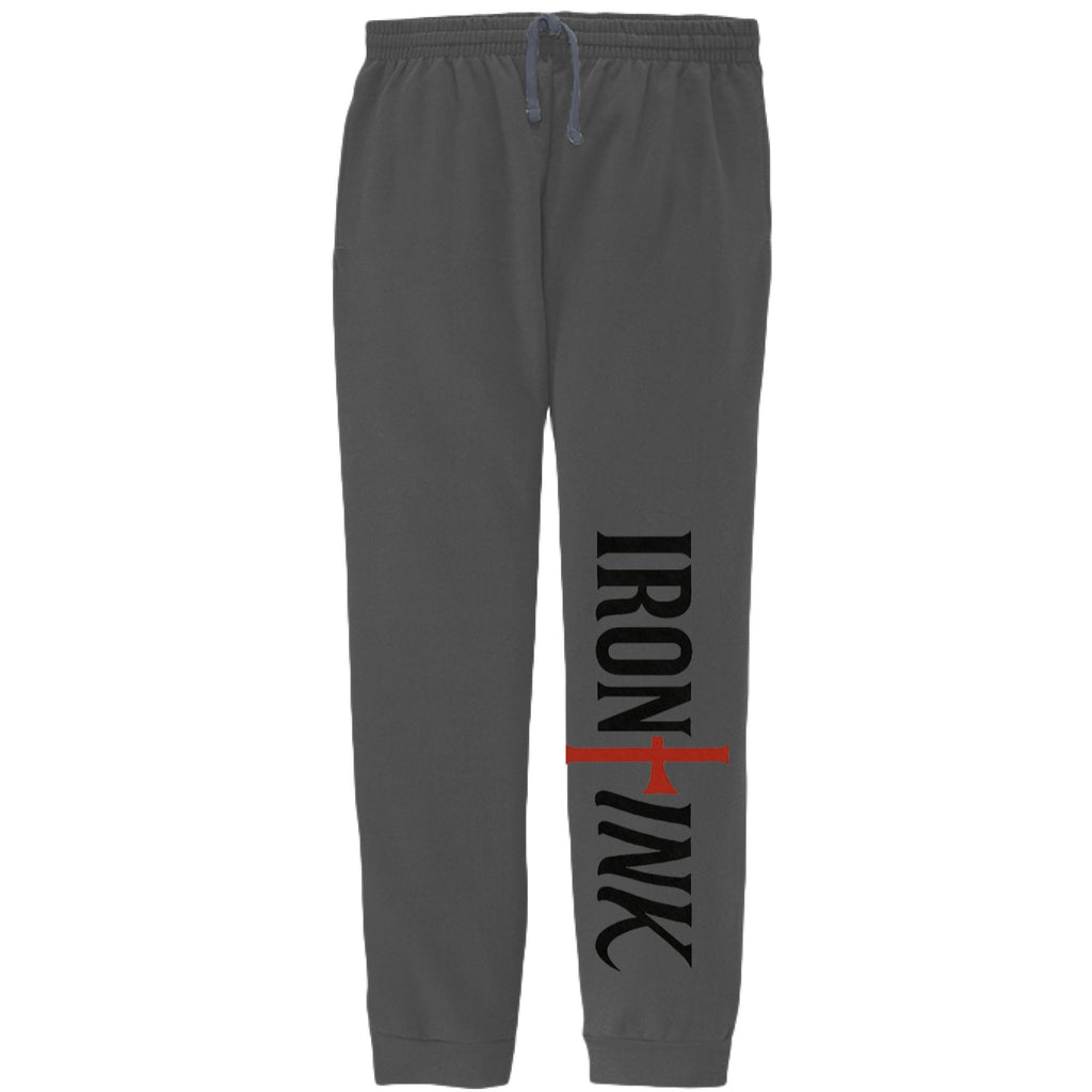 Iron ink logo joggers - Iron & Ink Apparelironink tattoo fitness clothing