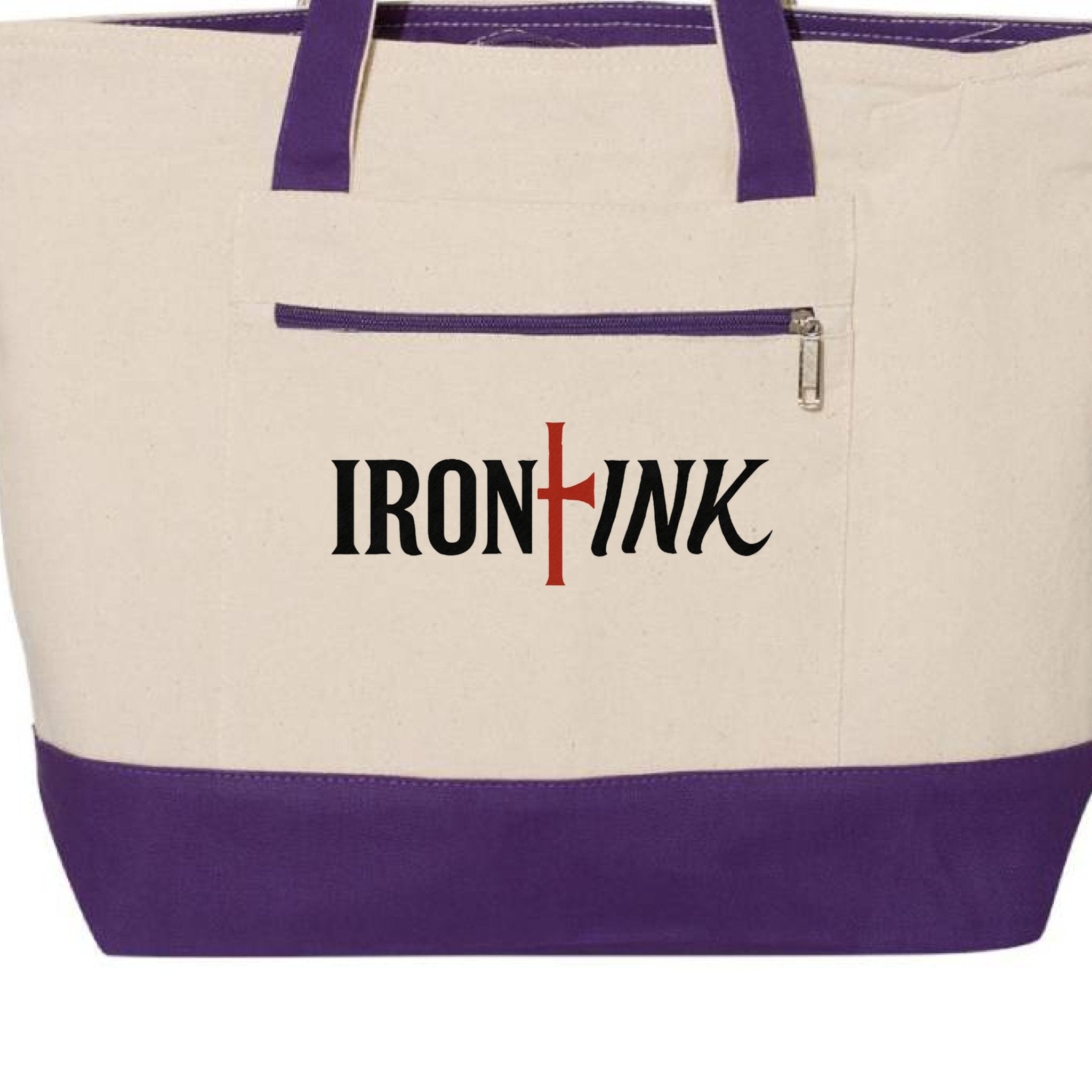 Large Tote - Iron & Ink Apparelironink tattoo fitness clothing