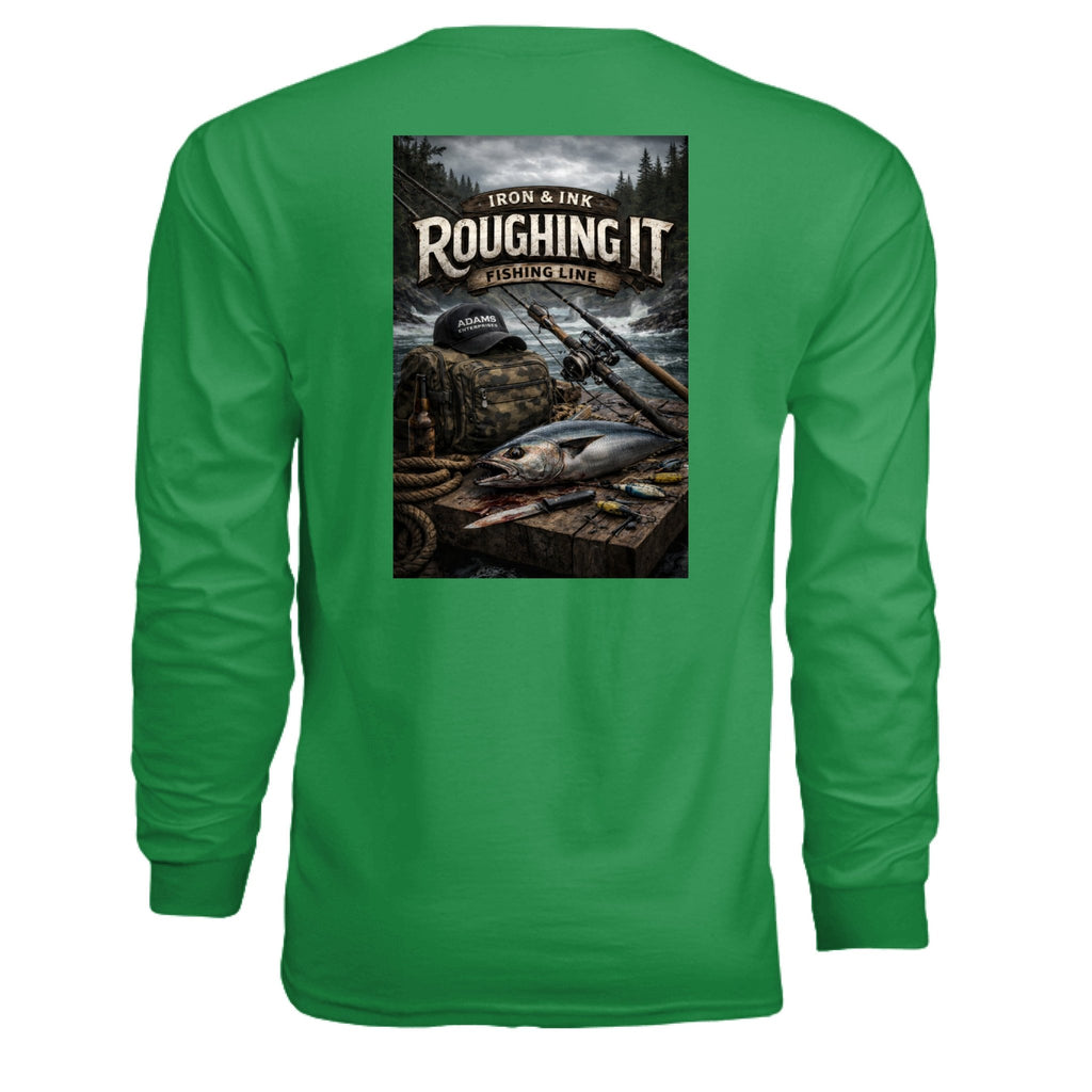 Roughing it Fishing Line - Iron & Ink Apparelironink tattoo fitness clothing