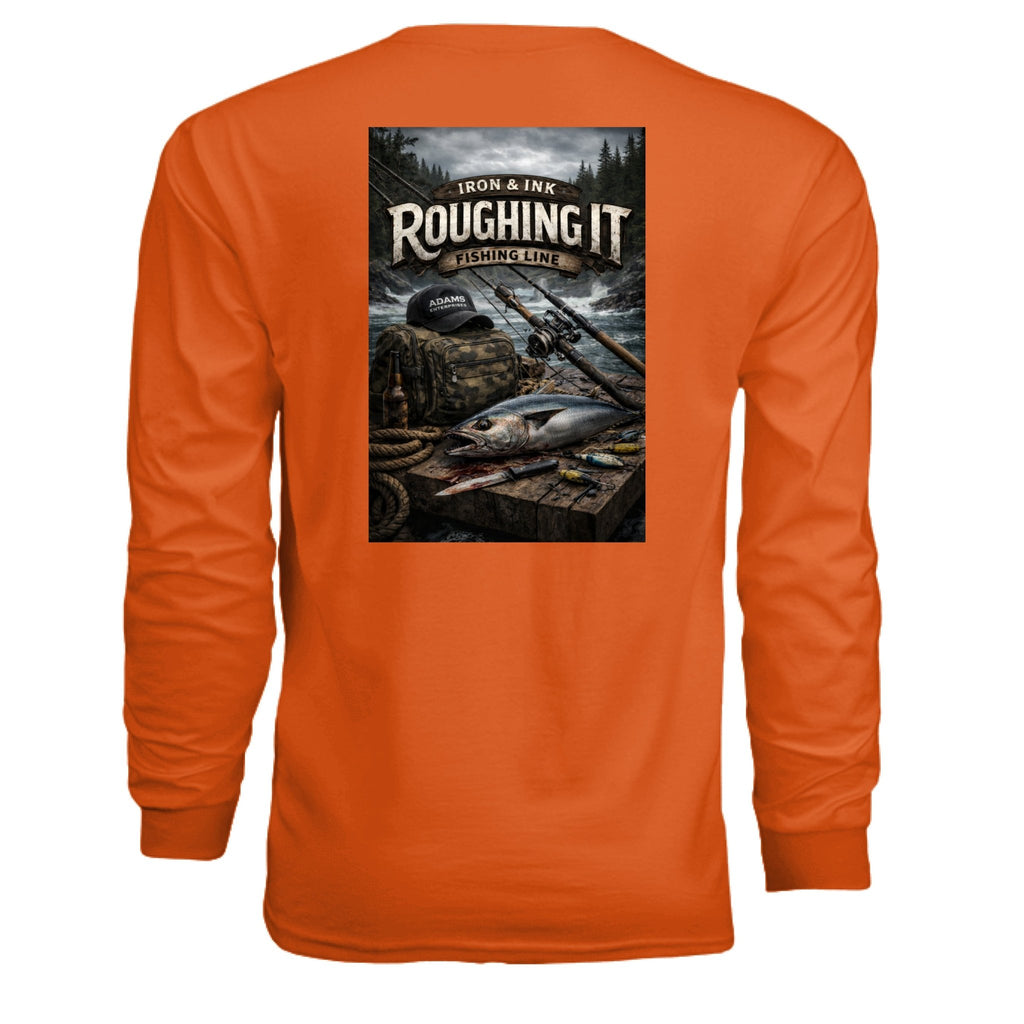 Roughing it Fishing Line - Iron & Ink Apparelironink tattoo fitness clothing