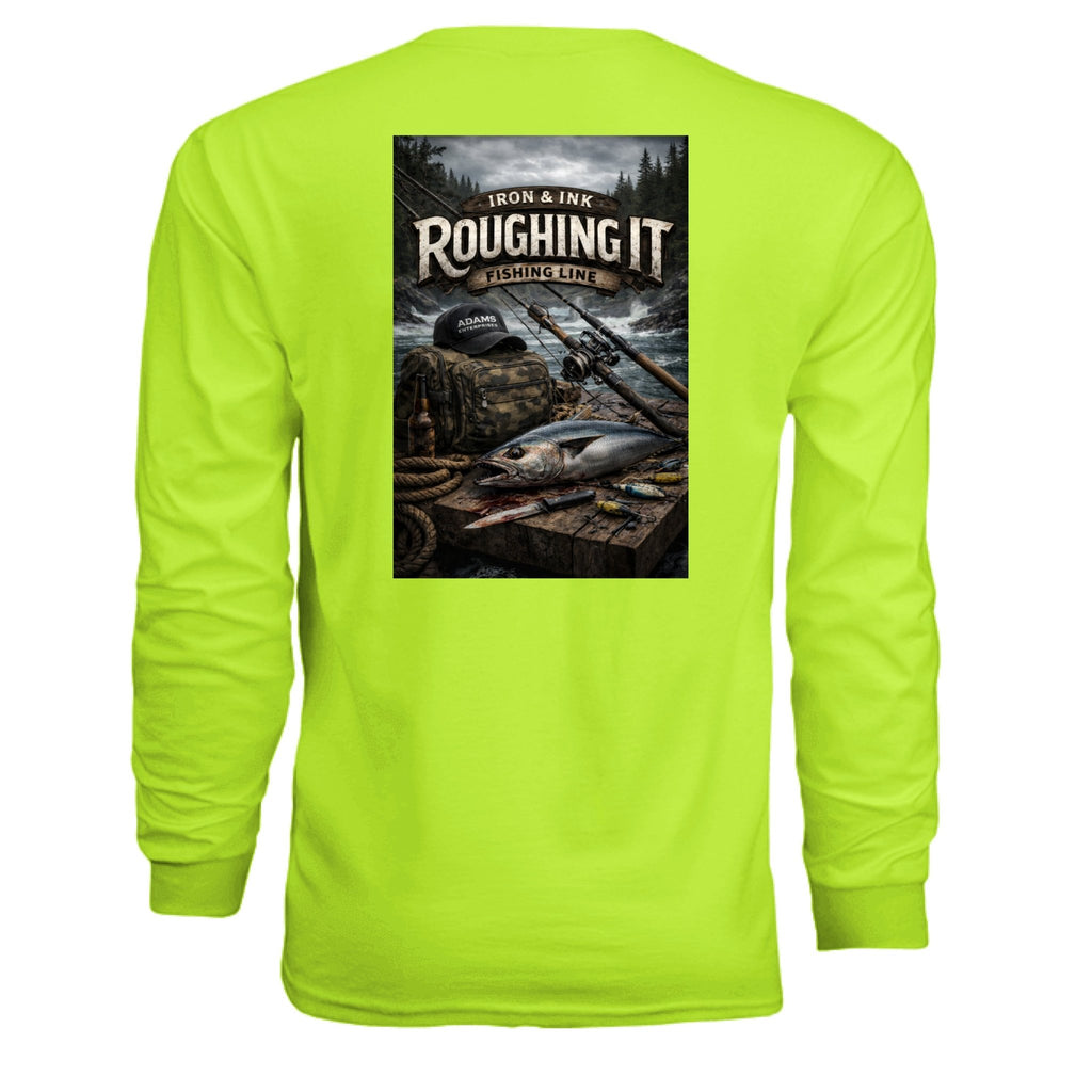 Roughing it Fishing Line - Iron & Ink Apparelironink tattoo fitness clothing