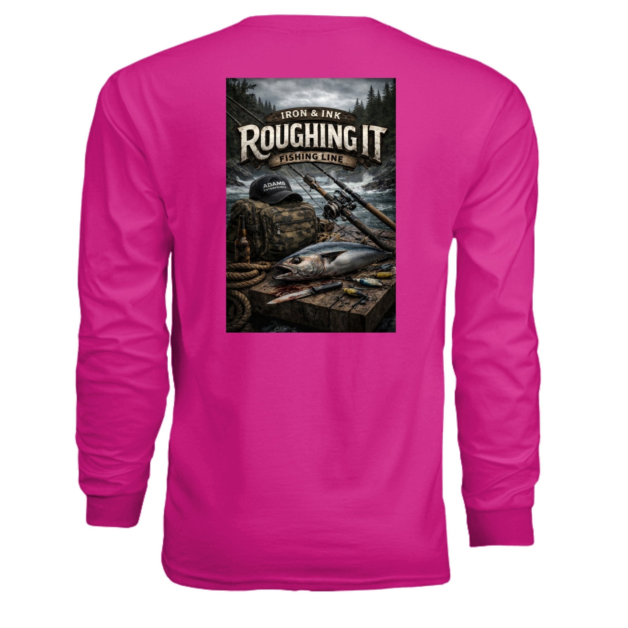 Roughing it Fishing Line - Iron & Ink Apparelironink tattoo fitness clothing