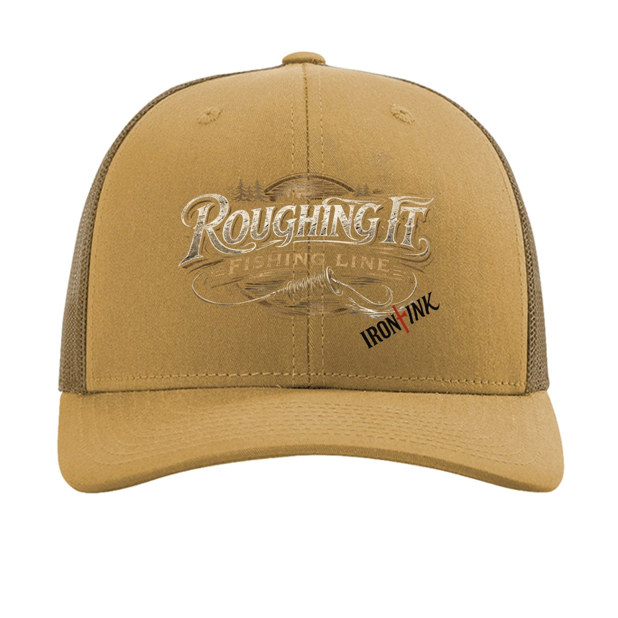 Roughing it trucker cap - Iron & Ink Apparelironink tattoo fitness clothing