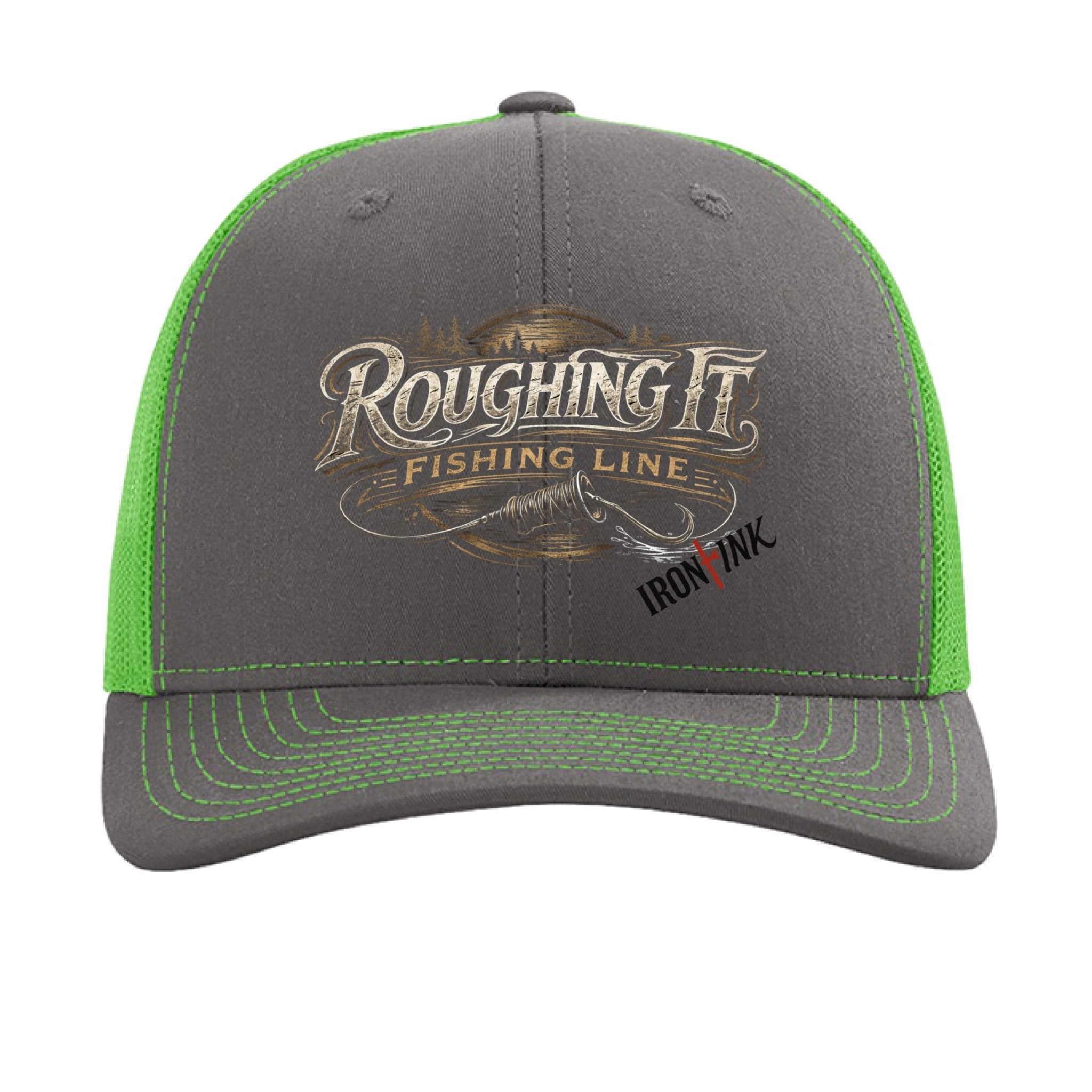 Roughing it trucker cap - Iron & Ink Apparelironink tattoo fitness clothing